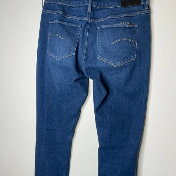 G  star raw - 3301 contour high skinny jeans 26 - Picture 6 of 11